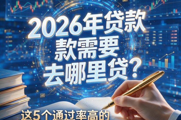 2026年贷款需要去哪里贷？这5个通过率高的网贷平台千万别错过！