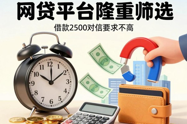 2026年必看!5个不查征信不上征信的网贷平台隆重筛选,借款2500对征信要求不高,4月快保存