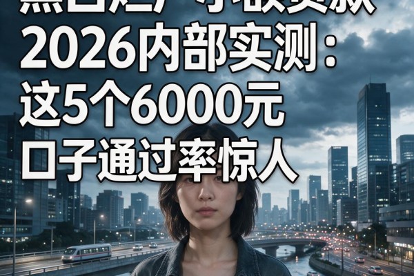 黑白烂户小额贷款2026内部实测:这5个6000元口子通过率惊人