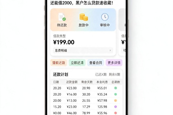 严重逾期黑户必看!2026年这5个平台还能借2000,黑户怎么贷款速收藏