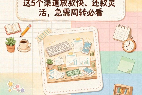 20万贷款哪里可以慢慢还？这5个渠道放款快、还款灵活，急需周转必看