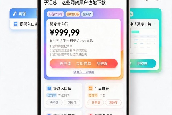 黑户必看!2025不看征信的大额贷款口子汇总,这些网贷黑户也能下款