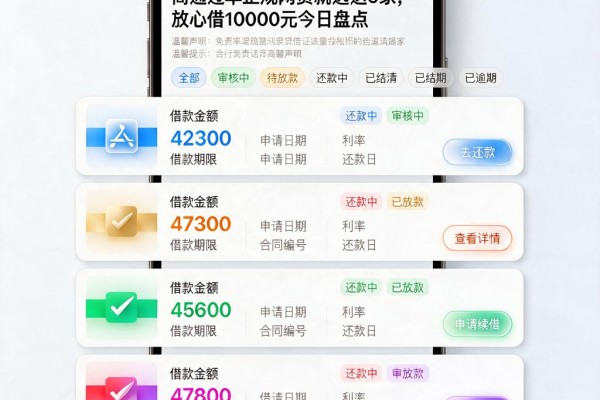高通过率正规网贷就选这5家,放心借10000元今日盘点