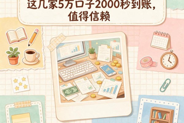 能借五万的贷款平台有哪些?这几家5万口子2000秒到账,值得信赖