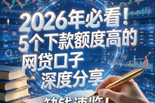 2026年必看!5个下款额度高的网贷口子深度分享,缺钱速览!