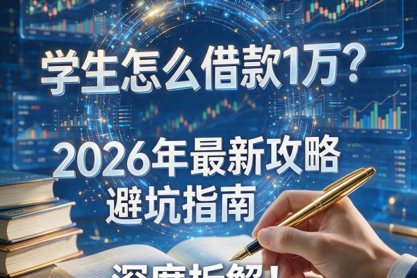 学生怎么借款1万?2026年最新攻略与避坑指南深度拆解!