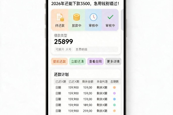 无视征信!这5个不查大数据借款平台2026年还能下款3500,急用钱别错过