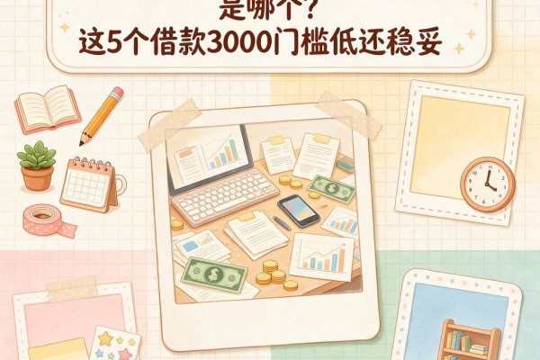 急用钱必看!最方便的贷款平台是哪个?这5个借款3000门槛低还稳妥