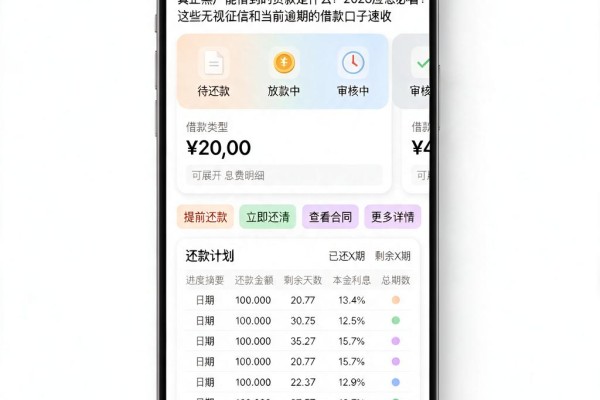 真正黑户能借到的贷款是什么?2026应急必看!这些无视征信和当前逾期的借款口子速收