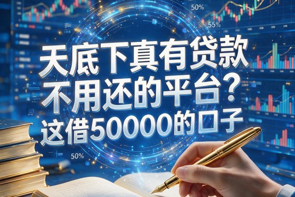 天底下真有贷款不用还的平台?这5个借50000的口子,3月福利速领,手慢无!