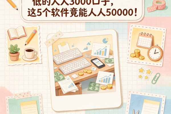 实测2026年借款门槛特别低的人人3000口子，这5个软件竟能人人50000！