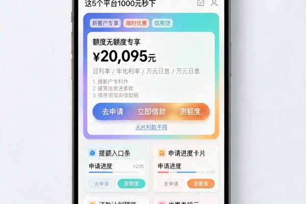 无视征信也能借!2026网上不查征信的网贷高效收藏,这5个平台1000元秒下