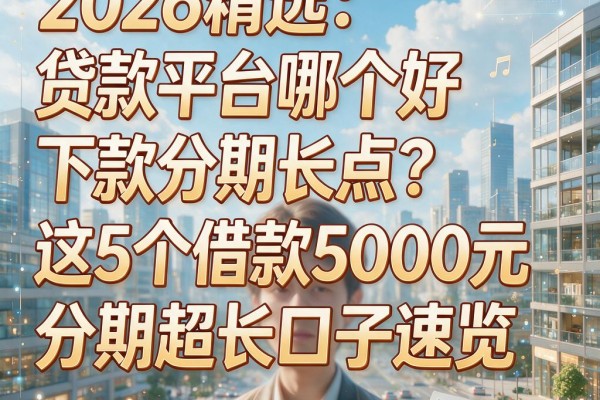 2026精选：贷款平台哪个好下款分期长点？这5个借款5000元分期超长口子速览