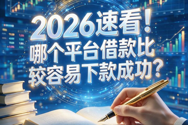 2026速看!哪个平台借款比较容易下款成功?亲测这5个贷款APP超可靠
