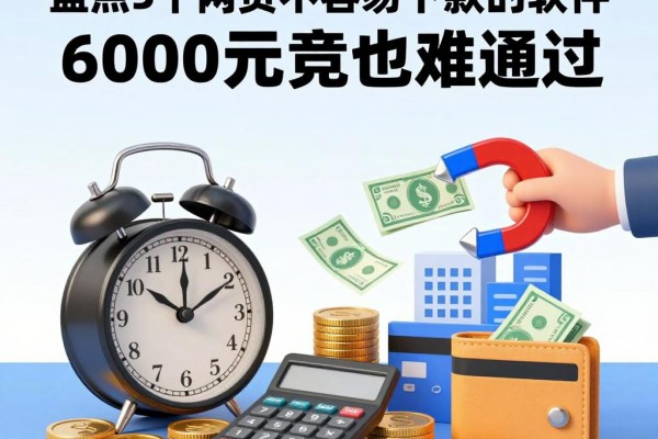 2026年最新内部方案：盘点5个网贷不容易下款的软件，6000元贷款口子竟也难通过！