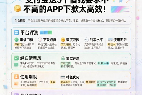 650芝麻分贷款必看！支付宝这5个借钱要求不高的APP下款太高效