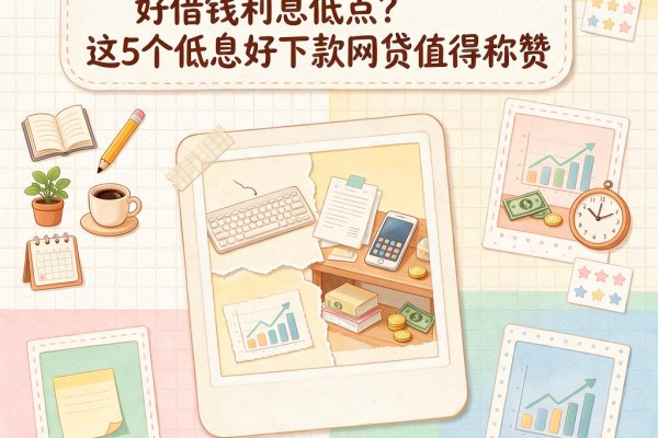 6月亲测:网贷款平台哪一个好借钱利息低点?这5个低息好下款网贷值得称赞