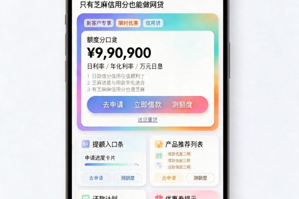 芝麻信用分借款能下款的口子有哪些?2026实测这5个优质平台,只有芝麻信用分也能做网贷