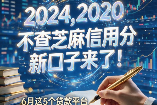不查芝麻信用分的新口子来了！6月这5个贷款平台通过率高，急需资金速看