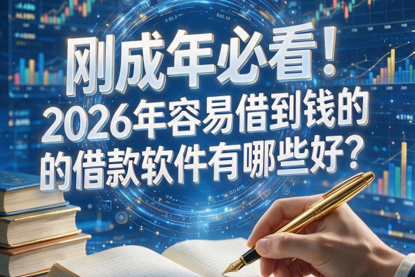刚成年必看!2026年容易借到钱的借款软件有哪些好?这5个个人小额贷款平台内幕揭秘