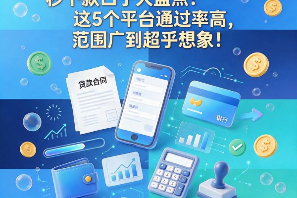 2026黑户无视黑白户秒下款口子大盘点!这5个平台通过率高,范围广到超乎想象!