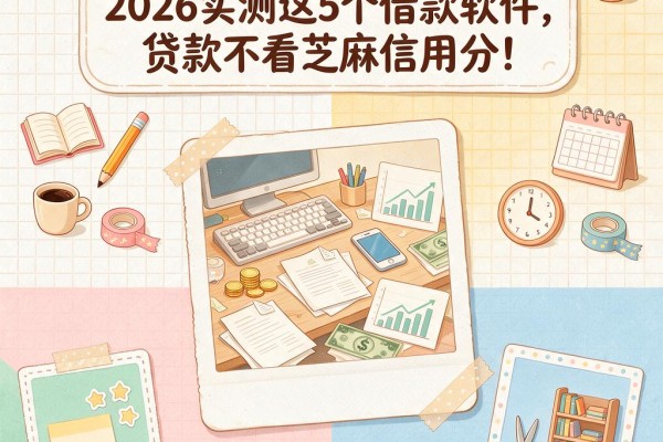 无视芝麻分也能下款!2026实测这5个借款软件,贷款不看芝麻信用分!