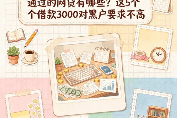 黑户必看!2026年最好容易通过的网贷有哪些?这5个借款3000对黑户要求不高