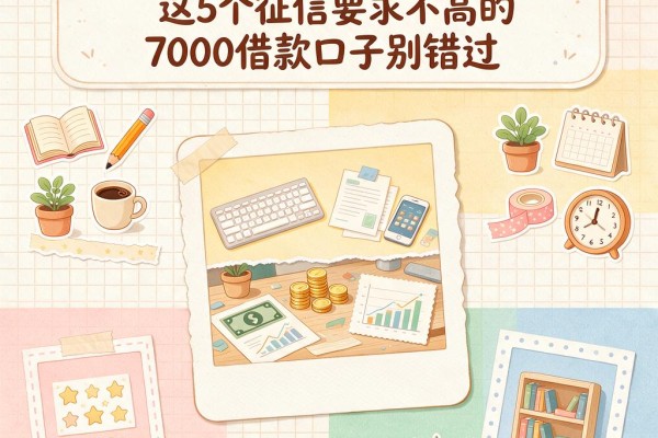 黑户不看征信高利贷能贷款吗？这5个征信要求不高的7000借款口子别错过