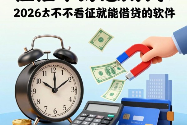 征信不好急用钱?2026大哥亲测这5个不看征信就能借钱的软件,秒下款必选!