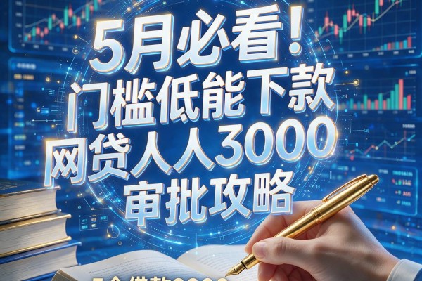 5月必看!门槛低能下款的网贷人人3000审批攻略,这5个借款2000容易通过的平台速收藏