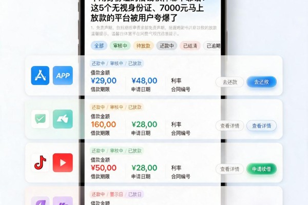 不用身份证的借钱软件哪个靠谱?这5个无视身份证、7000元马上放款的平台被用户夸爆了