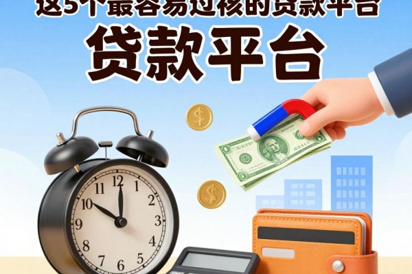 2026年必留!这5个最容易过审核的贷款平台,不看征信短期借贷软件首选