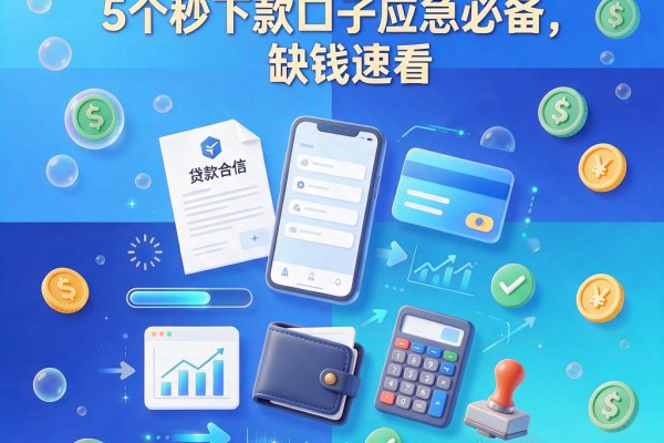 微信无视芝麻信用分借条!5个秒下款口子应急必备,缺钱速看