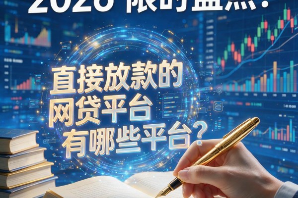 2026限时盘点:直接放款的网贷平台有哪些平台?这五个口子直接放款5000!