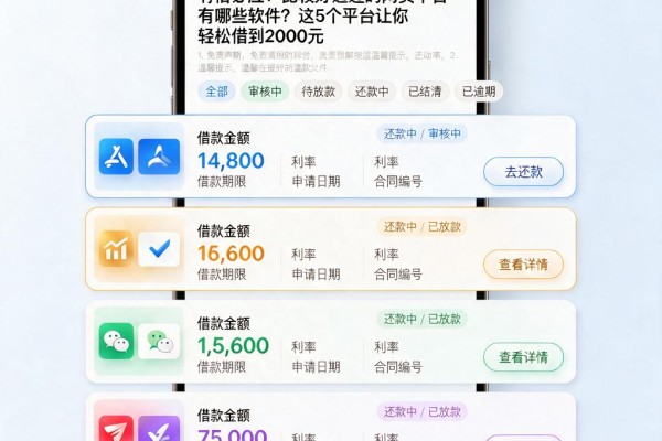 有借必应！比较好通过的网贷平台有哪些软件？这5个平台让你轻松借到2000元
