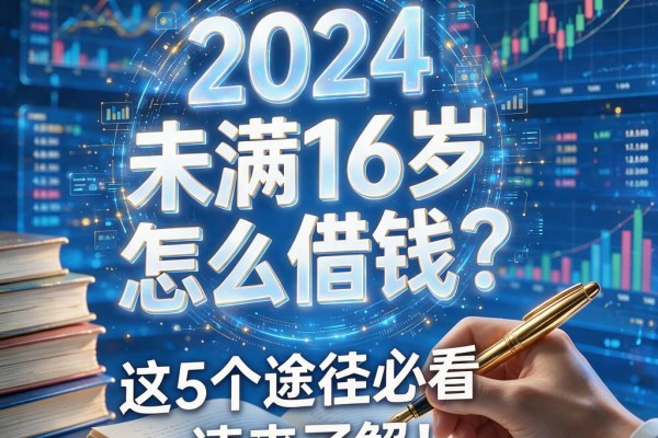 黑户未满16岁怎么借钱?这5个途径必看,速来了解!
