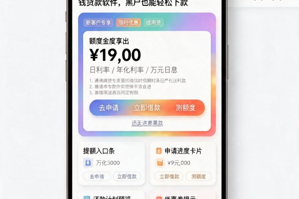 2026年急用钱必看!5个门槛低的借钱贷款软件,黑户也能轻松下款