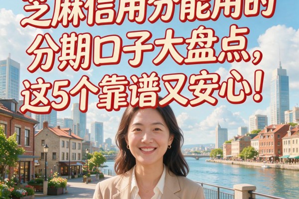 芝麻信用分能用的分期口子大盘点，这5个靠谱又安心！