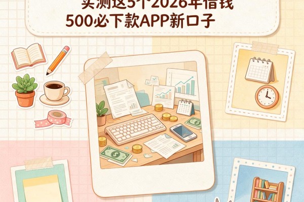 2026最新手机操作小贷内部首发！实测这5个2026年借钱500必下款APP新口子