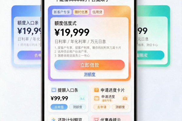 急用1000块看过来!2026年这五个能借50000的平台挺顺手
