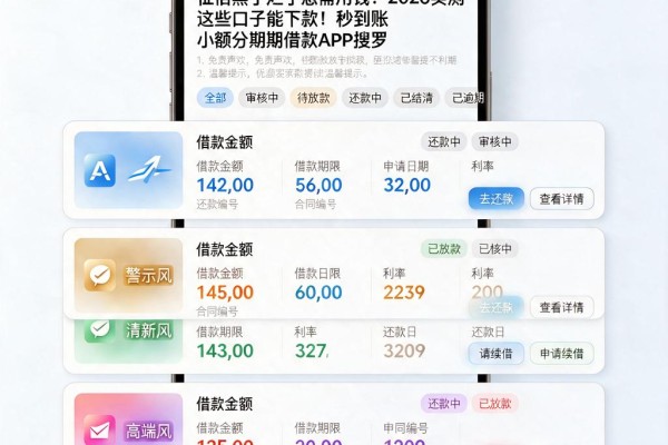 征信黑了烂了急需用钱?2026实测这些口子能下款!秒到账小额分期借款APP搜罗