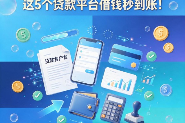 黑户有逾期也能自动放款?这5个贷款平台借钱秒到账!