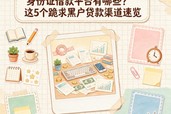 秒批到账!2026年黑户用身份证借款平台有哪些?这5个跪求黑户贷款渠道速览
