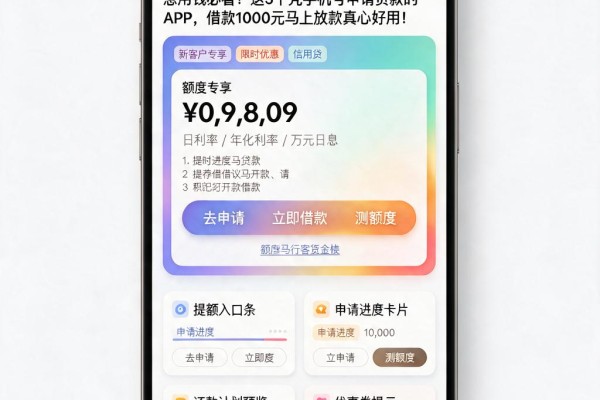 急用钱必看!这5个凭手机号申请贷款的APP,借款1000元马上放款真心好用