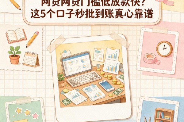 急用6万看这里！2026什么网贷门槛低放款快？这5个口子秒批到账真心靠谱