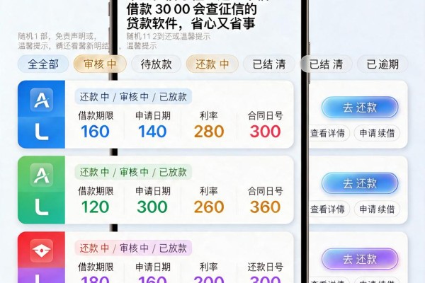 不上征信才怪！这5个借款3000会查征信的贷款软件，省心又省事