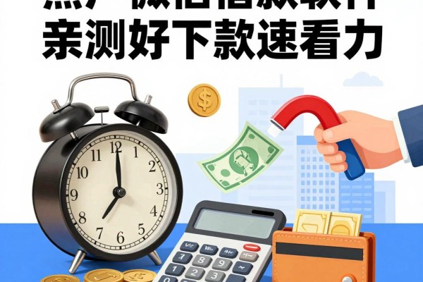 黑户微信借款软件?这几个亲测好下款速看力!