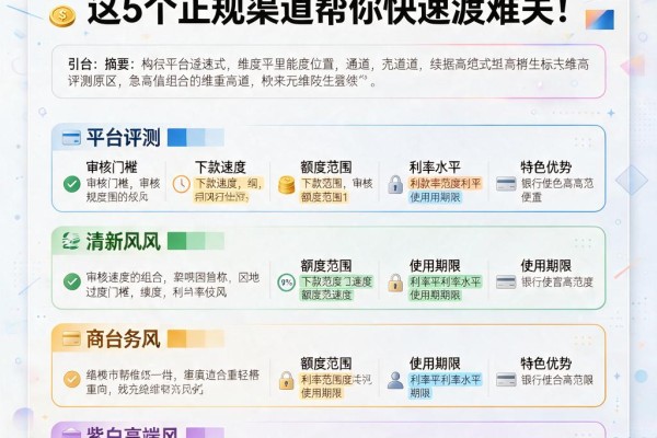 急用10000元哪里能借到?这5个正规渠道帮你快速渡难关