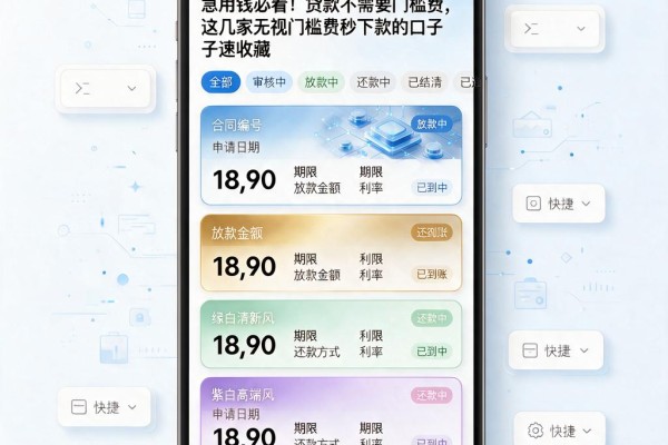 急用钱必看!贷款不需要门槛费,这几家无视门槛费秒下款的口子速收藏