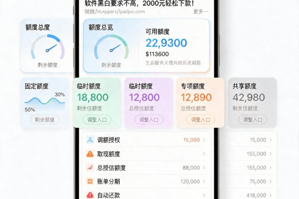 2026无视黑白秒过网贷盘点!这5个借款软件黑白要求不高,2000元轻松下款